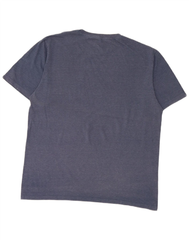 Tricou Converse pentru bărbați Top mare din bumbac albastru