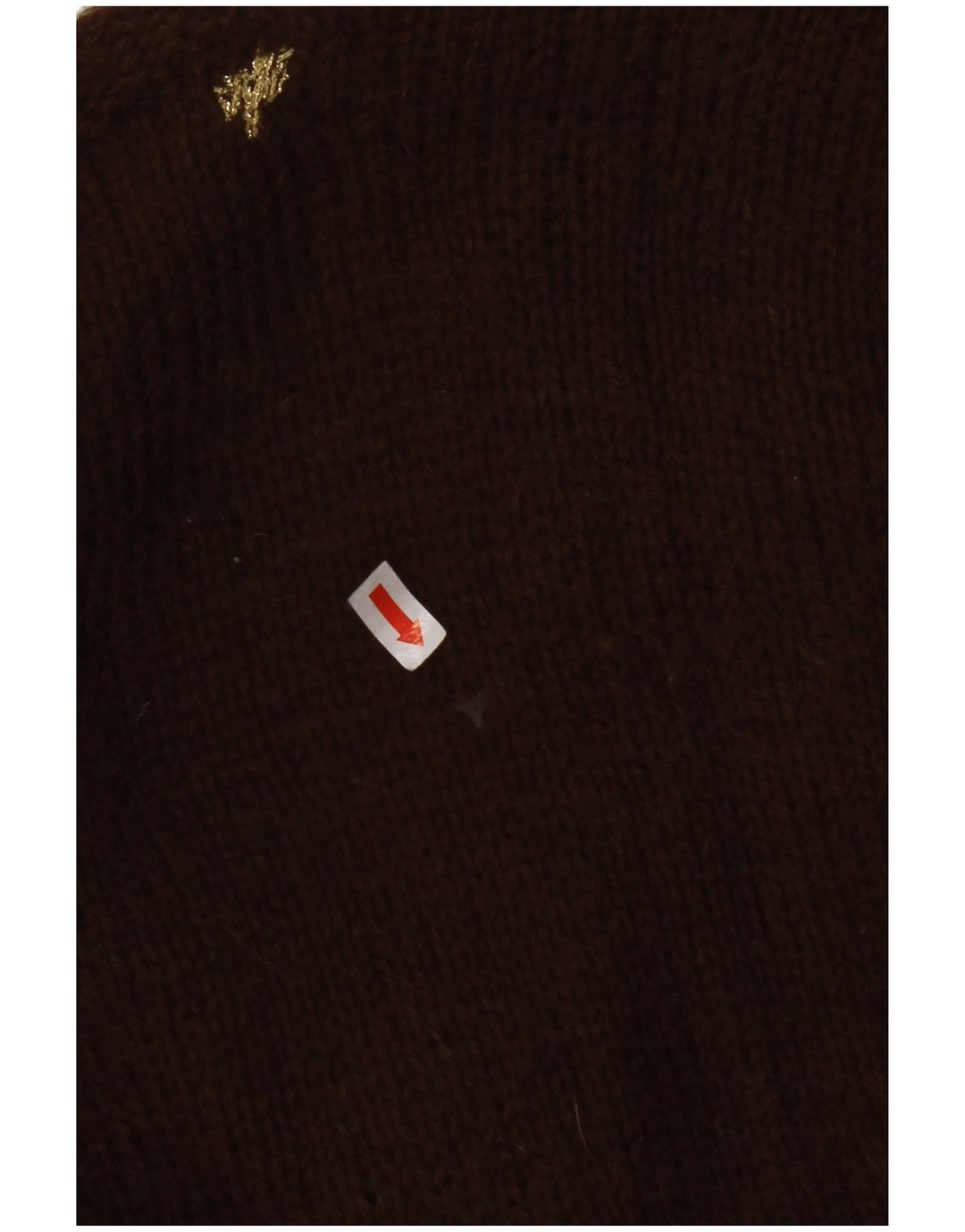 Pulover cardigan pentru femei VINTAGE UK 8 mic maro