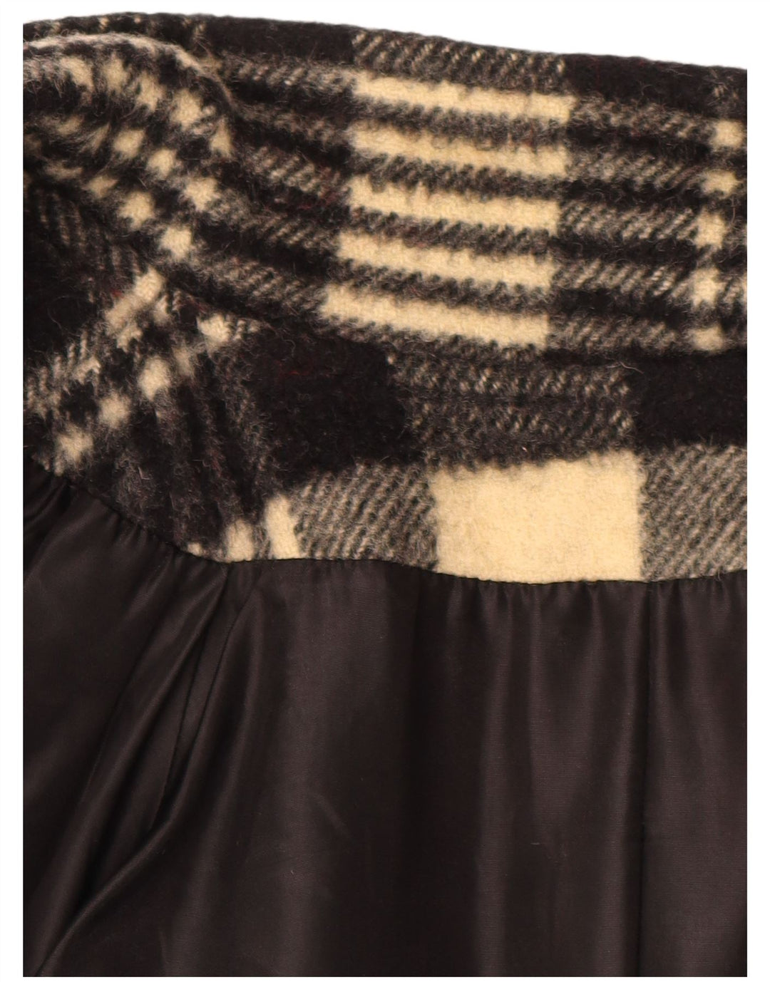 Blazer Vintage pentru femei cu 2 nasturi, UK 20 2XL, negru Check