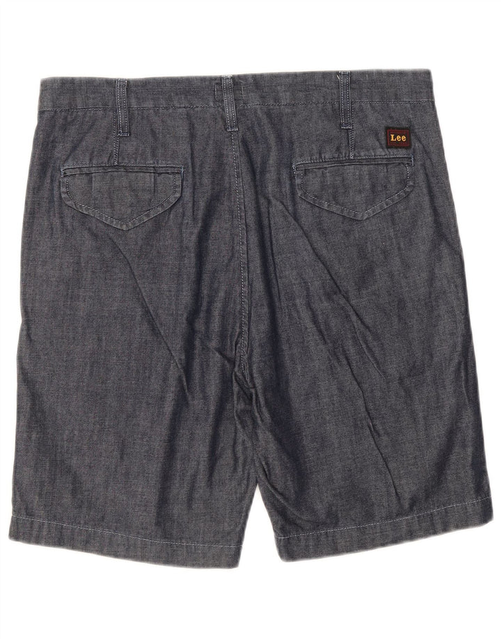 Pantaloni scurți chino pentru bărbați Lee W33, bumbac, albastru bleumarin mediu