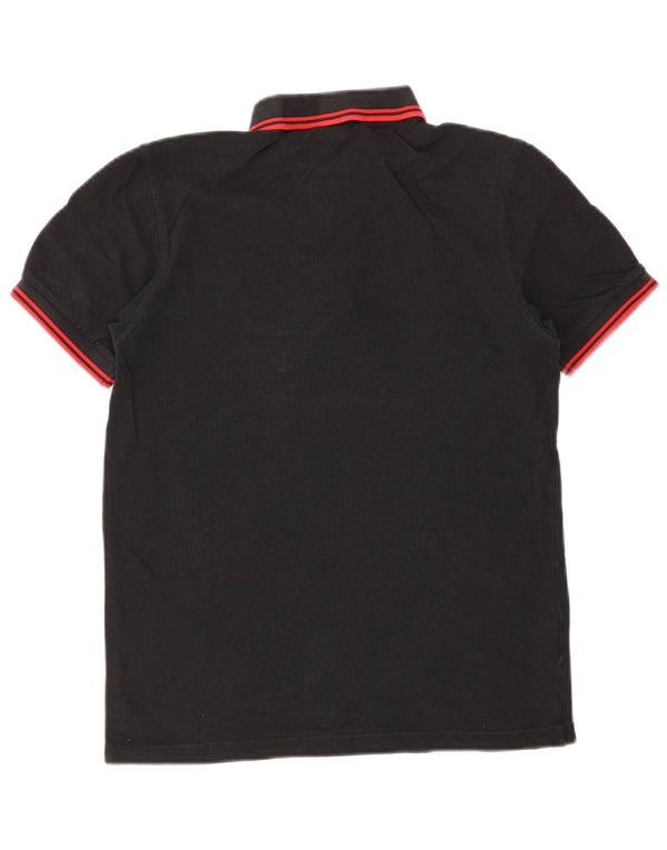 Cămașă polo Fred Perry pentru bărbați, bumbac cu dungi negre