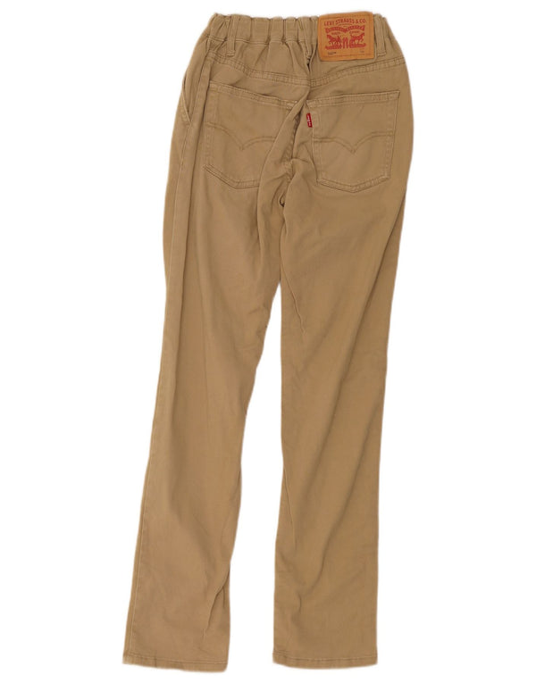 Levi's Boys 502 Tapered Jeans 11-12 ani W20 L27 bej bumbac