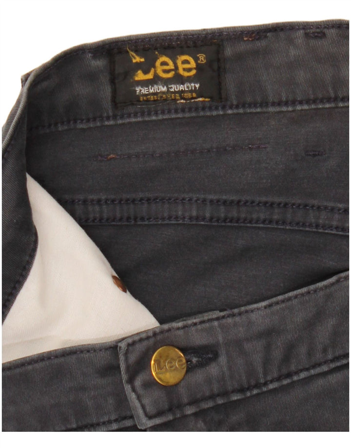 Pantaloni casual drepti pentru bărbați Lee W40 L27 negri