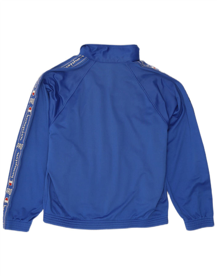 Jachetă de top pentru trening pentru bărbați Champion, albastru mediu, color block