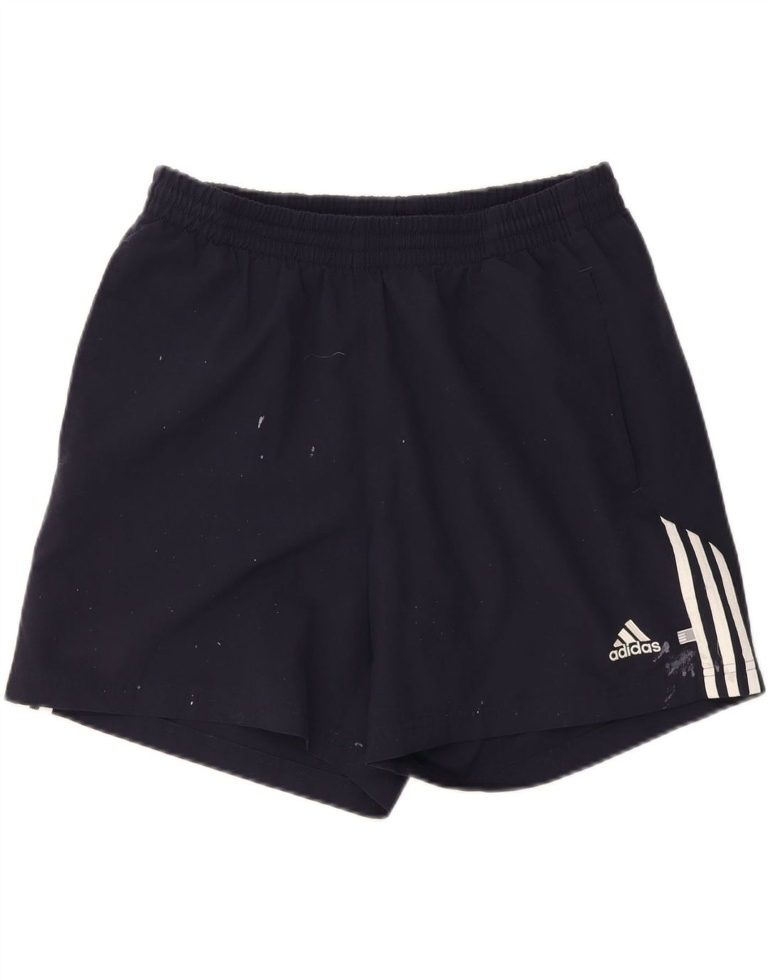 ADIDAS Mens Sport Shorts Large Navy Blue Polyester Vintage Adidas and Second-Hand Adidas from Messina Hembry 