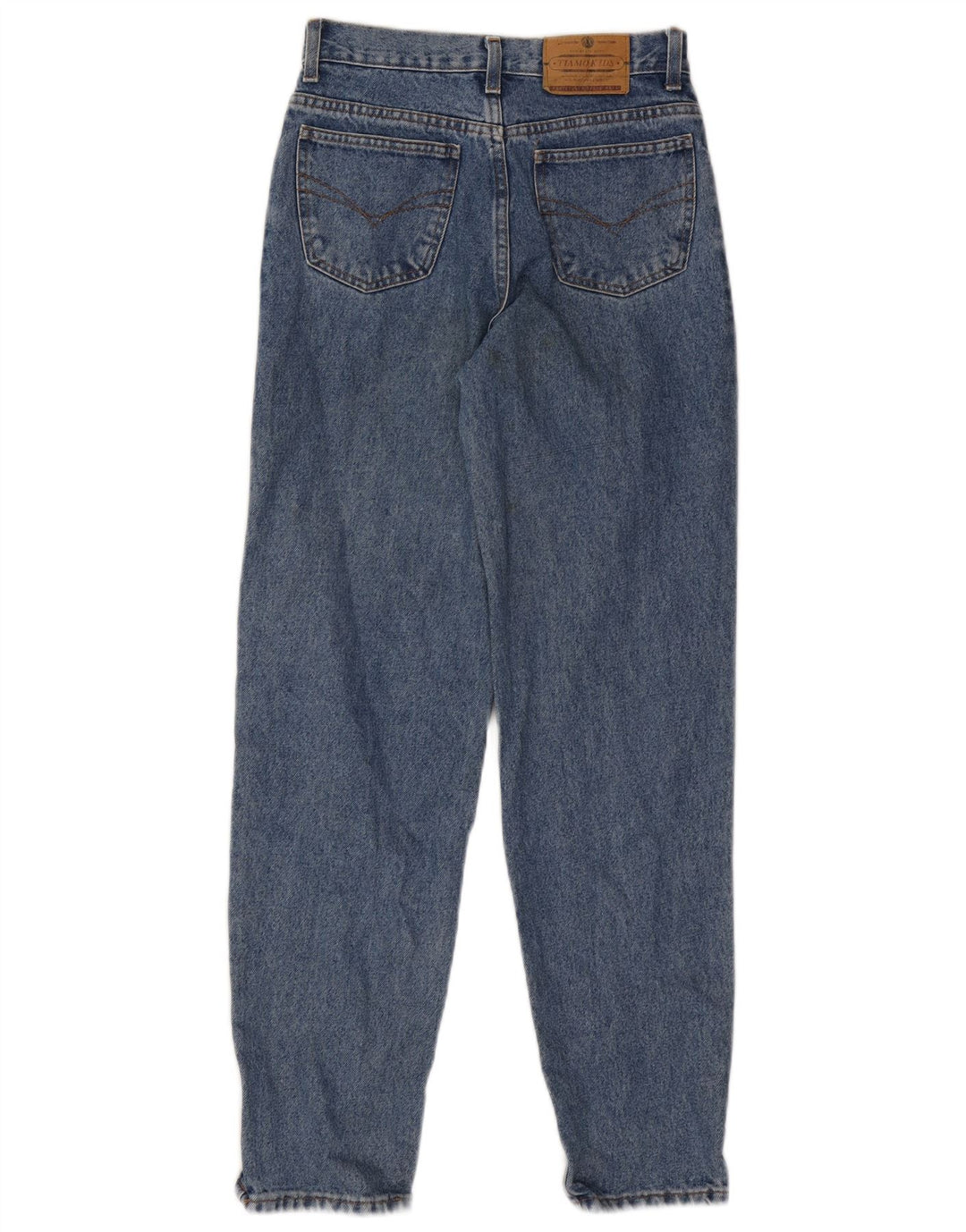 Blugi conici pentru femei Vintage W26 L29 Albastru