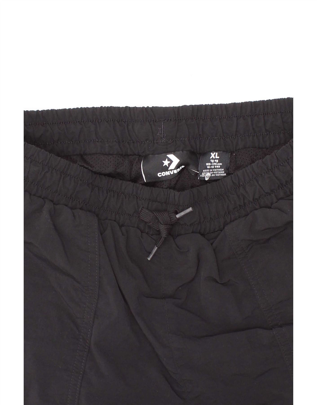 Pantaloni scurti sport Converse băieți 13-14 ani XL poliester negru