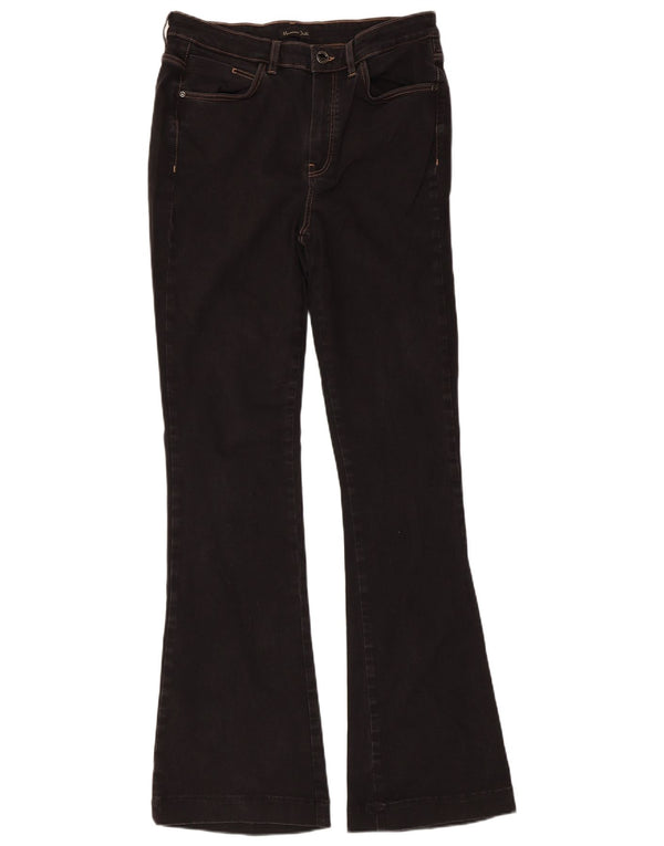 MASSIMO DUTTI Blugi Bootcut pentru femei EU 42 Large W32 L32 Bumbac negru