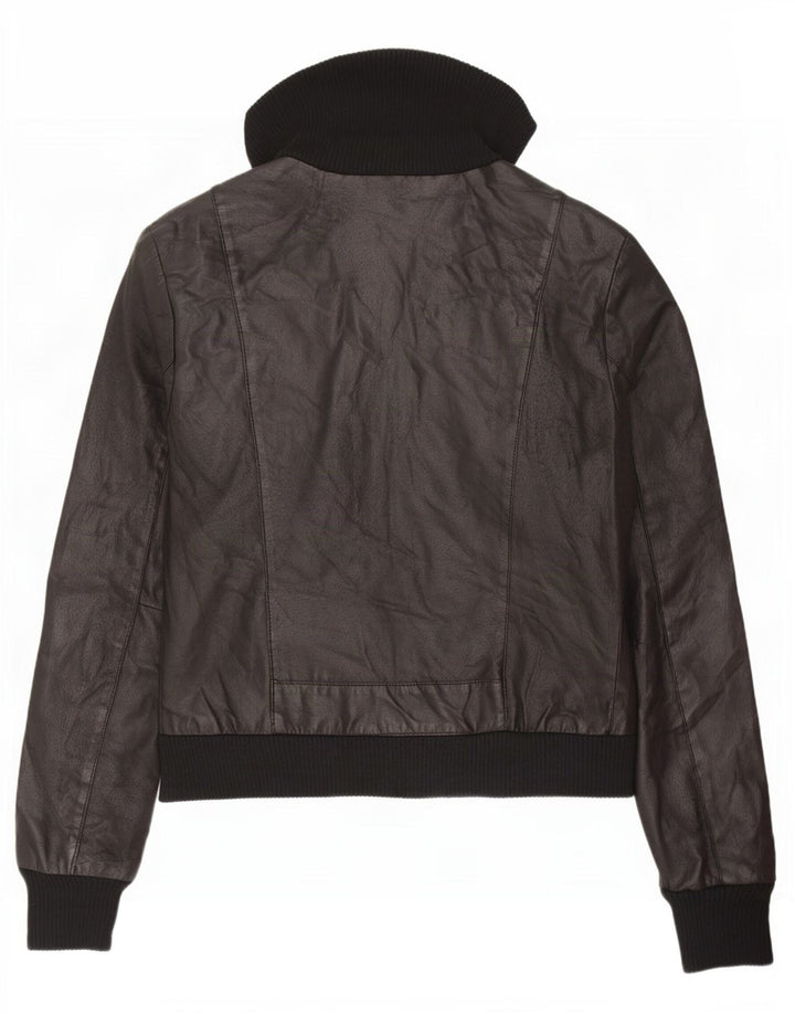 Geacă de piele Oviesse pentru femei IT 46 Large Black