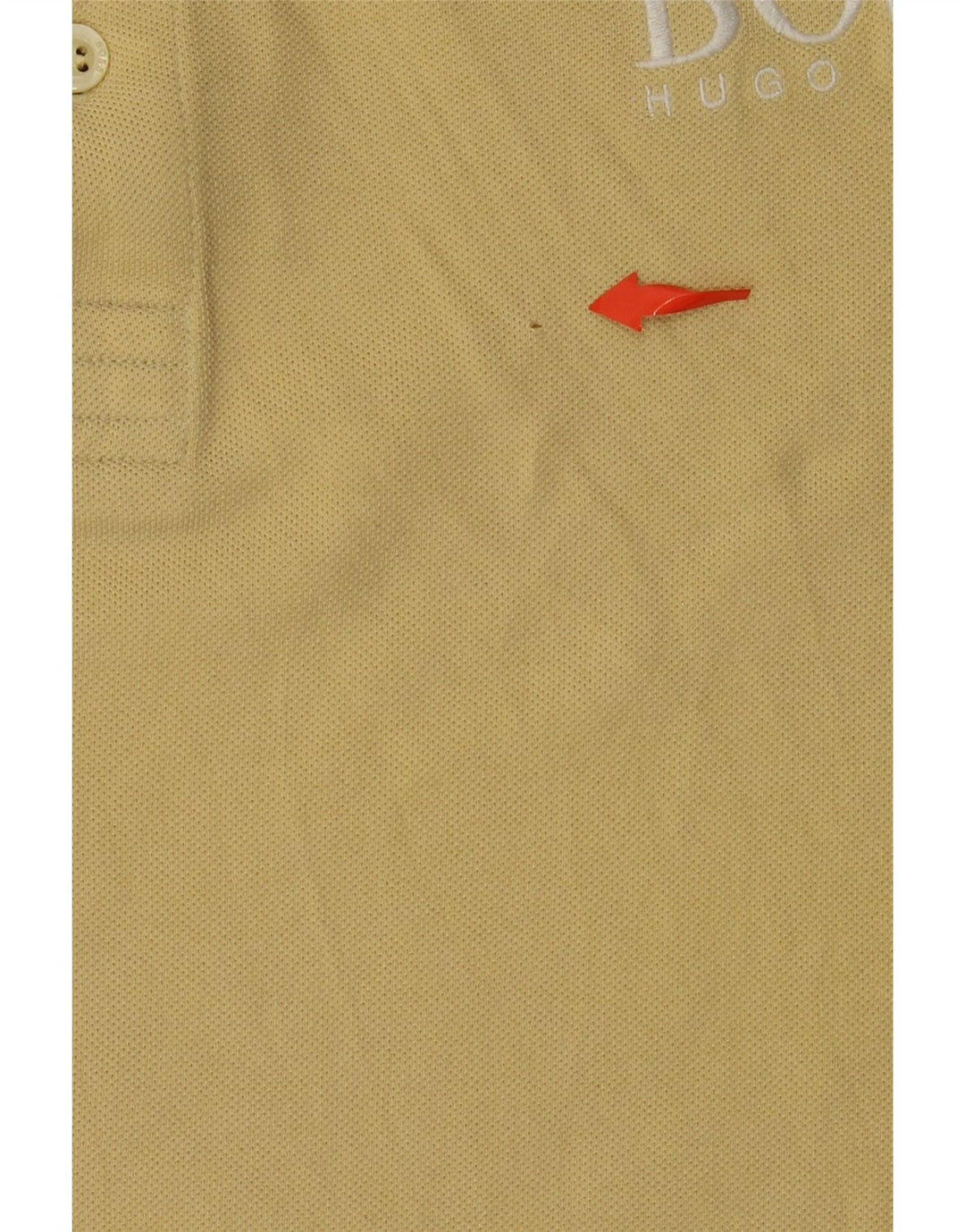 Tricou polo HUGO BOSS pentru bărbați 2XL Galben