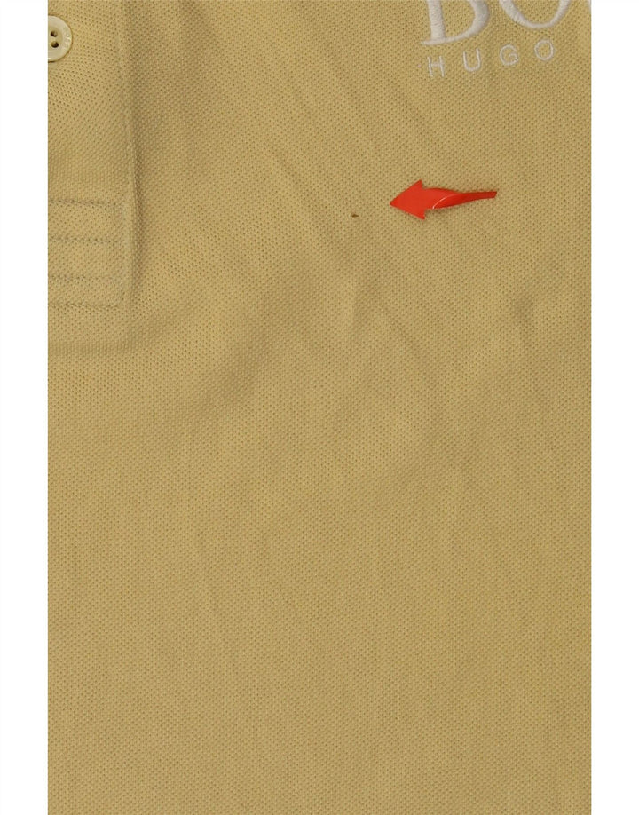 Tricou polo HUGO BOSS pentru bărbați 2XL Galben