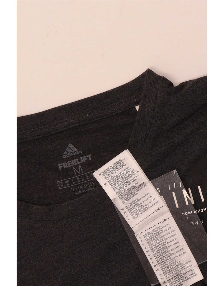 Tricou Adidas Climalite Graphic Top Medium Gri Poliester