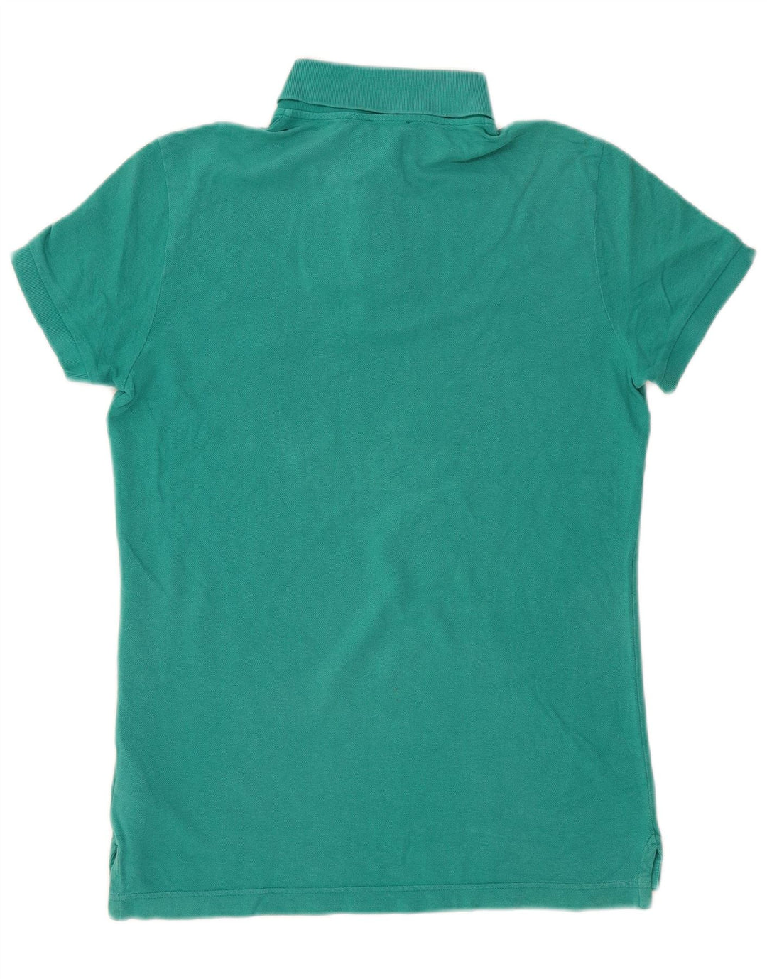 Tricou polo BENETTON pentru bărbați, bumbac verde mediu