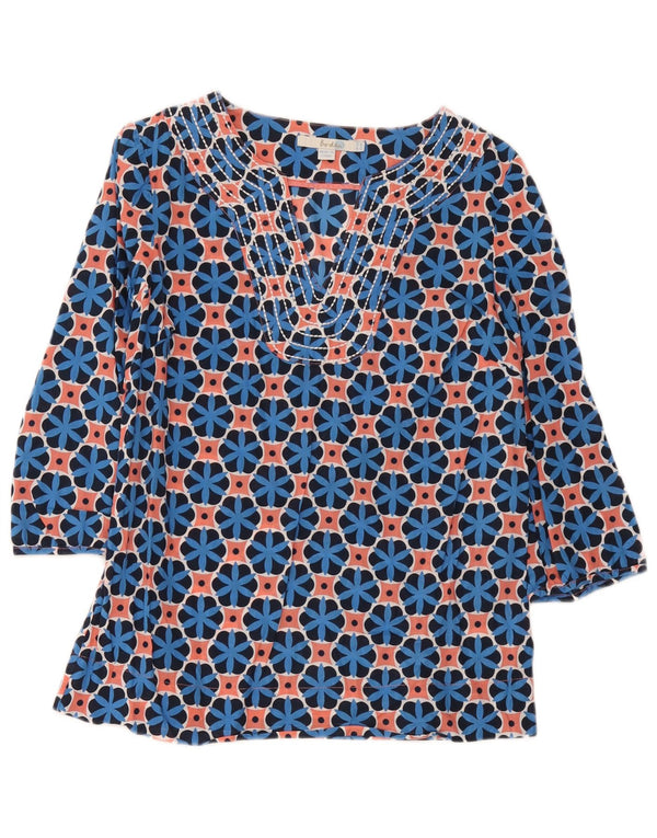 Top cu tunică Boden pentru femei cu mâneci 3/4 UK 12 Medium Multicolor Geometric