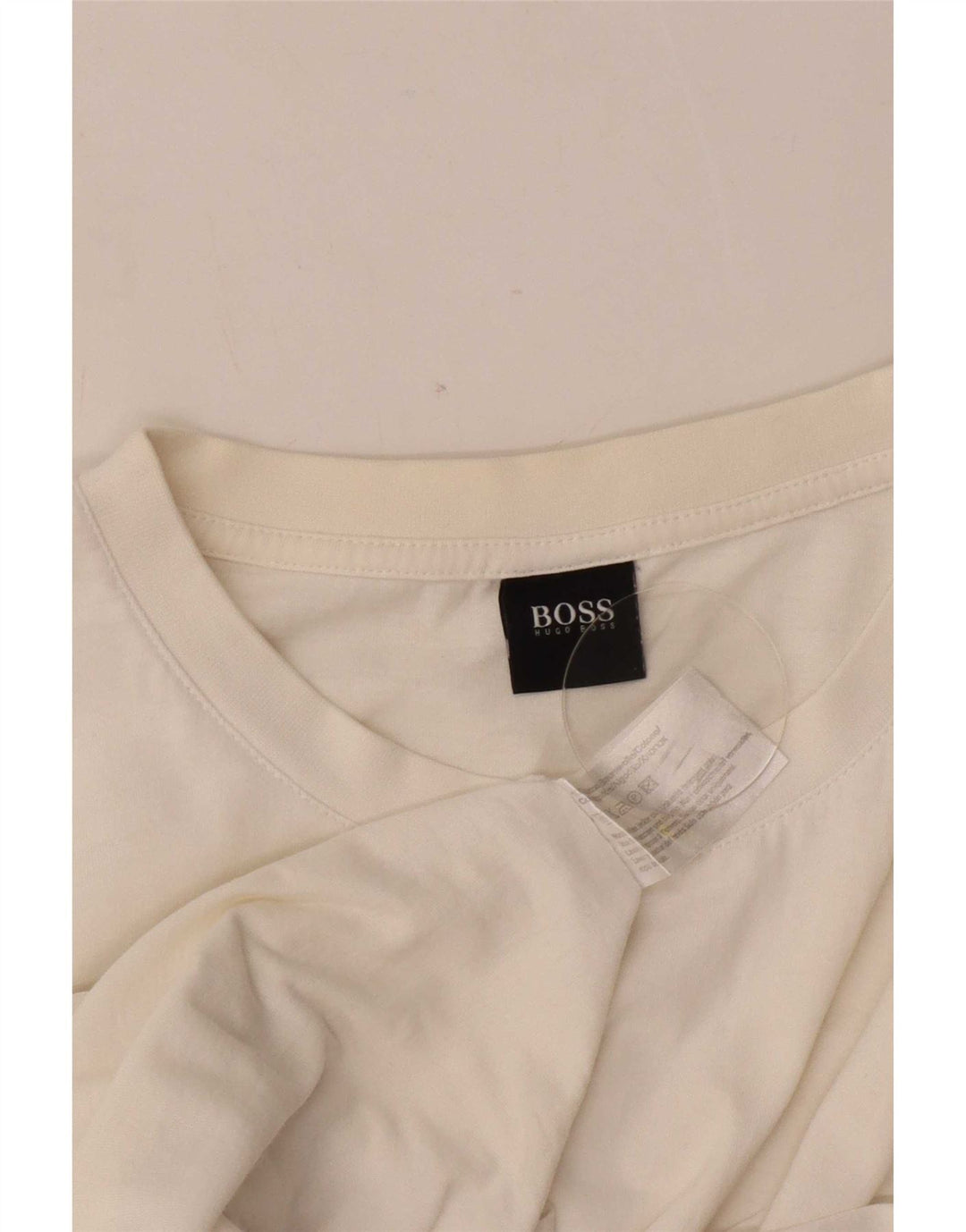 Tricou pentru bărbați Hugo Boss Top XL Bumbac alb