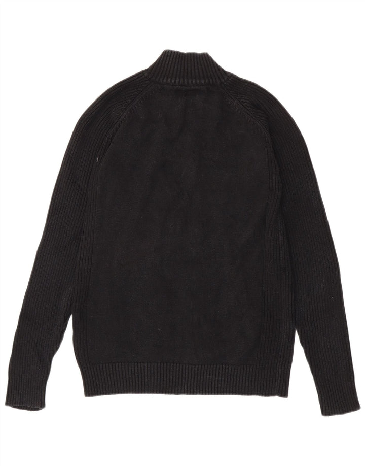 Pulover cardigan pentru bărbați Zara, mare, negru