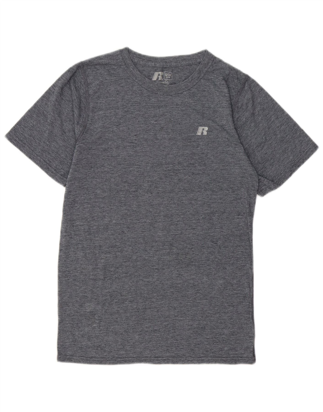 RUSSELL ATHLETIC Tricou pentru bărbați Top UK 34/36 Small Gri Poliester