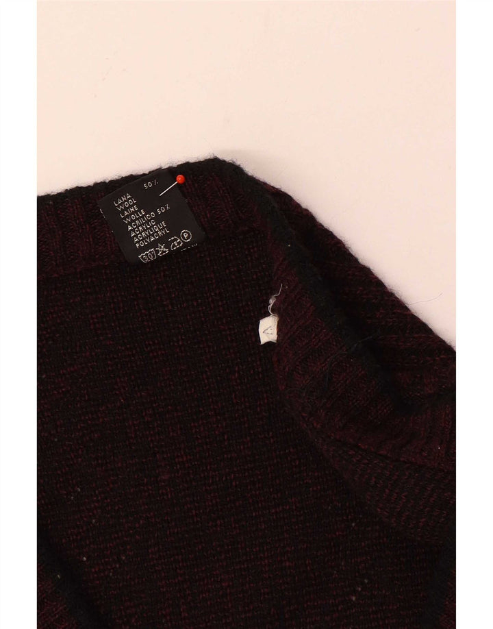 Pulover cardigan Rinaldi pentru femei UK 14 Lână maro mare