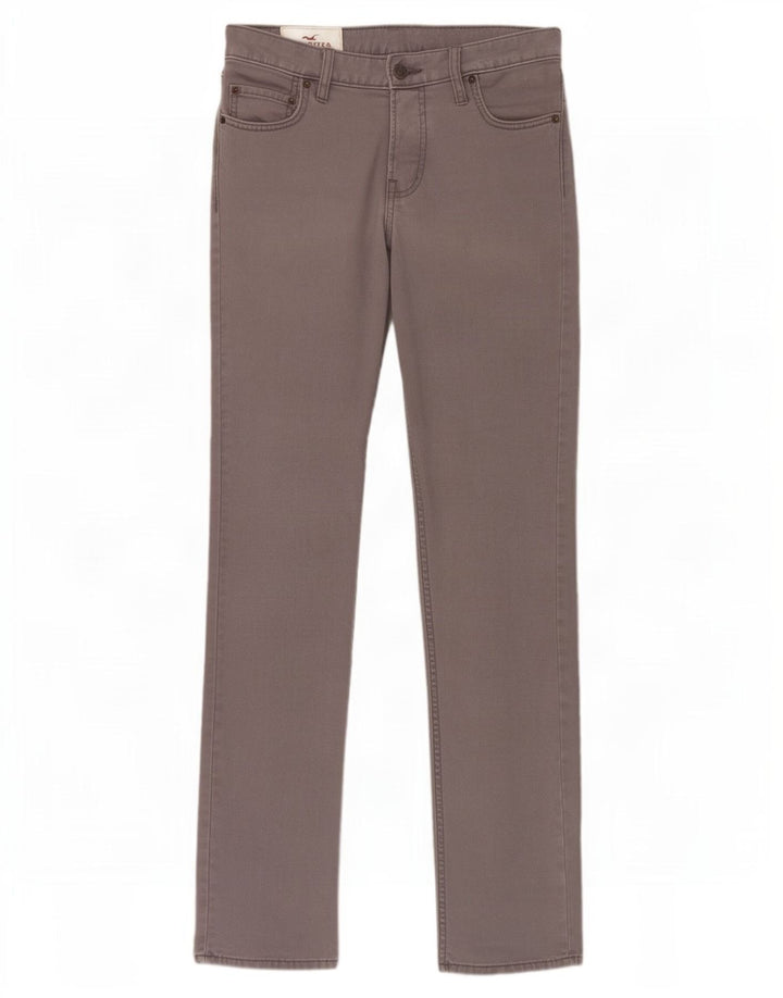 Blugi Hollister Slim pentru bărbați W30 L32 bumbac gri