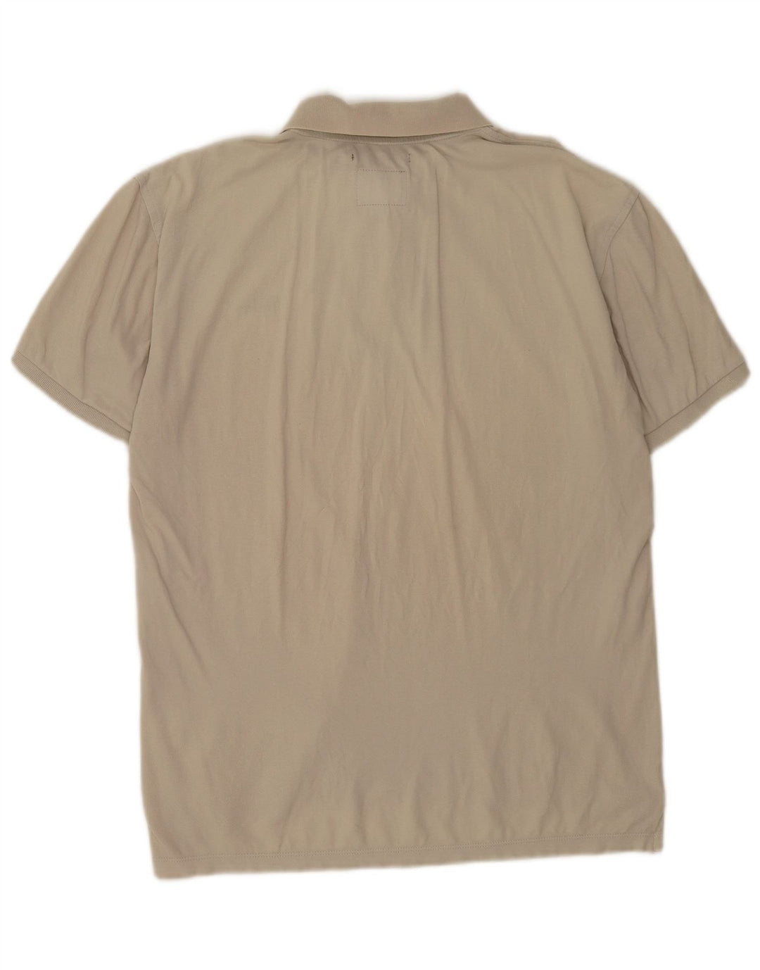 Cămașă polo Woolrich pentru bărbați, bumbac, bej mediu