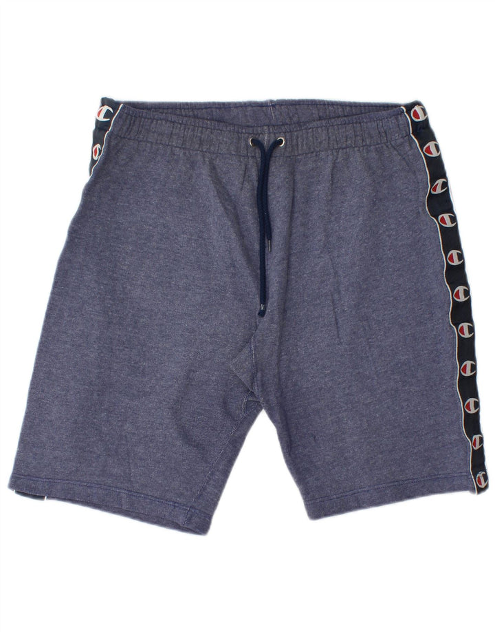 Pantaloni scurți sport grafic pentru bărbați Champion, albastru, color block