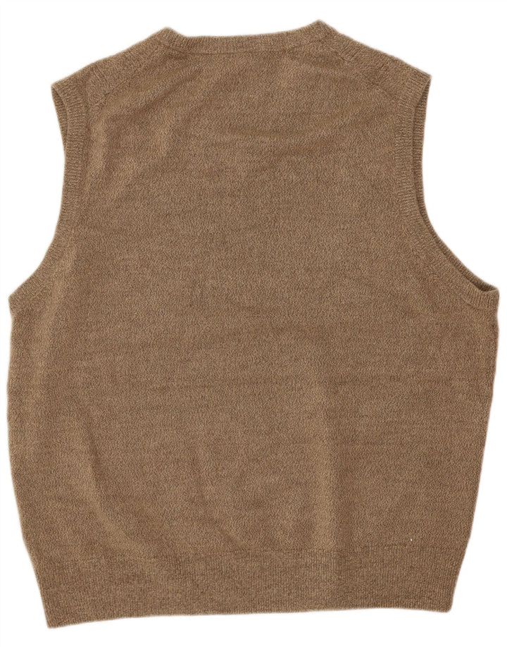 Dockers Mens Vest Tank Top XL Maro Acrilic