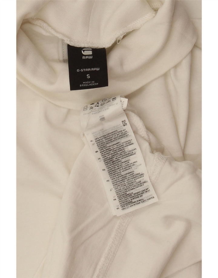 Tricou Bărbați G-STAR Top mic Bumbac alb