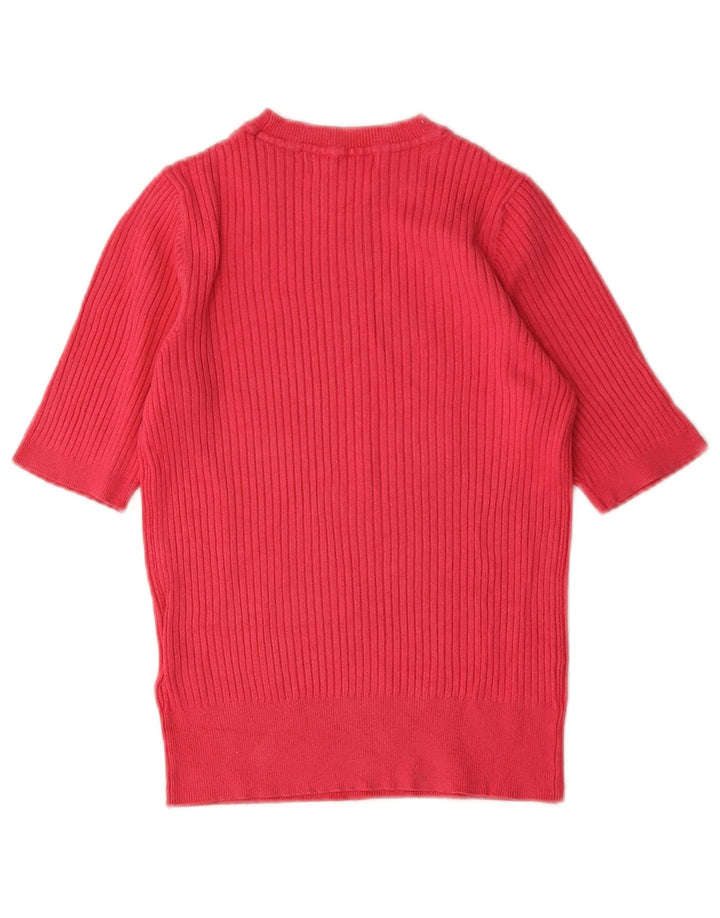 Pulover pentru femei Marks & Spencer Crop Crew Deck Pulover UK 8 Small Pink