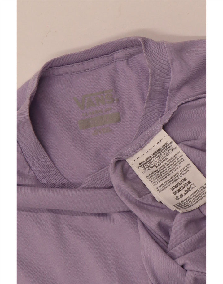 Tricou Vans Classic Fit pentru bărbați Top din bumbac violet mediu