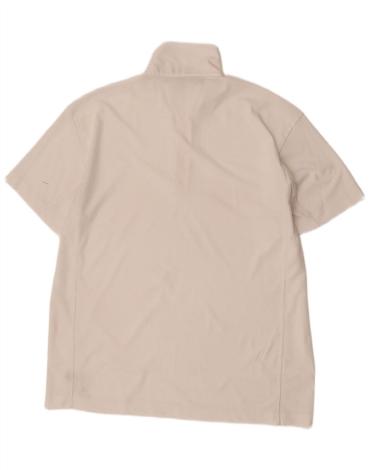 Tricou Killer Loop pentru bărbați, cu fermoar și gât, XL, poliester alb