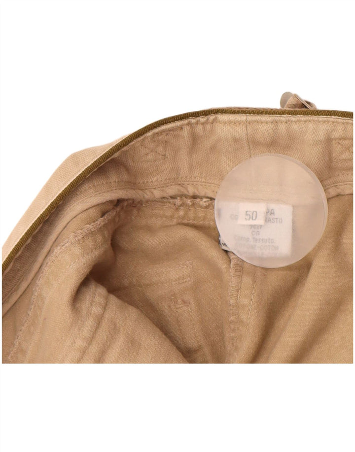 CONBIPEL Pantaloni chino drepți pentru bărbați IT 50 Large W32 L31 Bej Bumbac