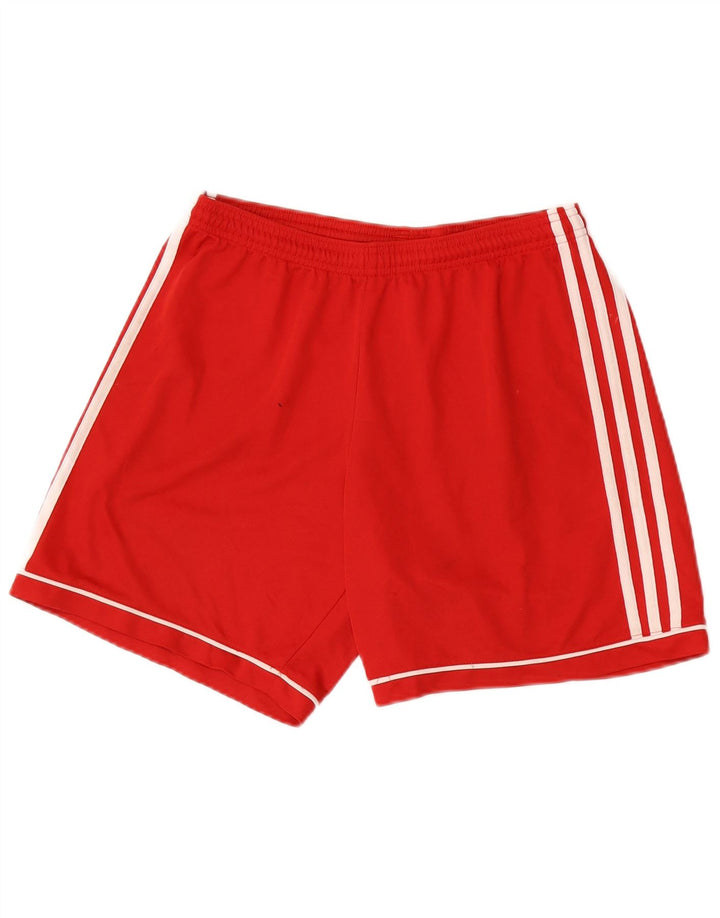 Pantaloni scurți sport pentru bărbați Adidas Graphic Regular Sport, poliester, roșu mediu