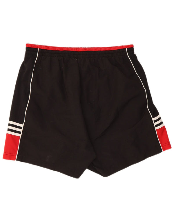 Pantaloni scurți sport pentru bărbați Adidas UK 38 Medium Black Colorblock Poliester