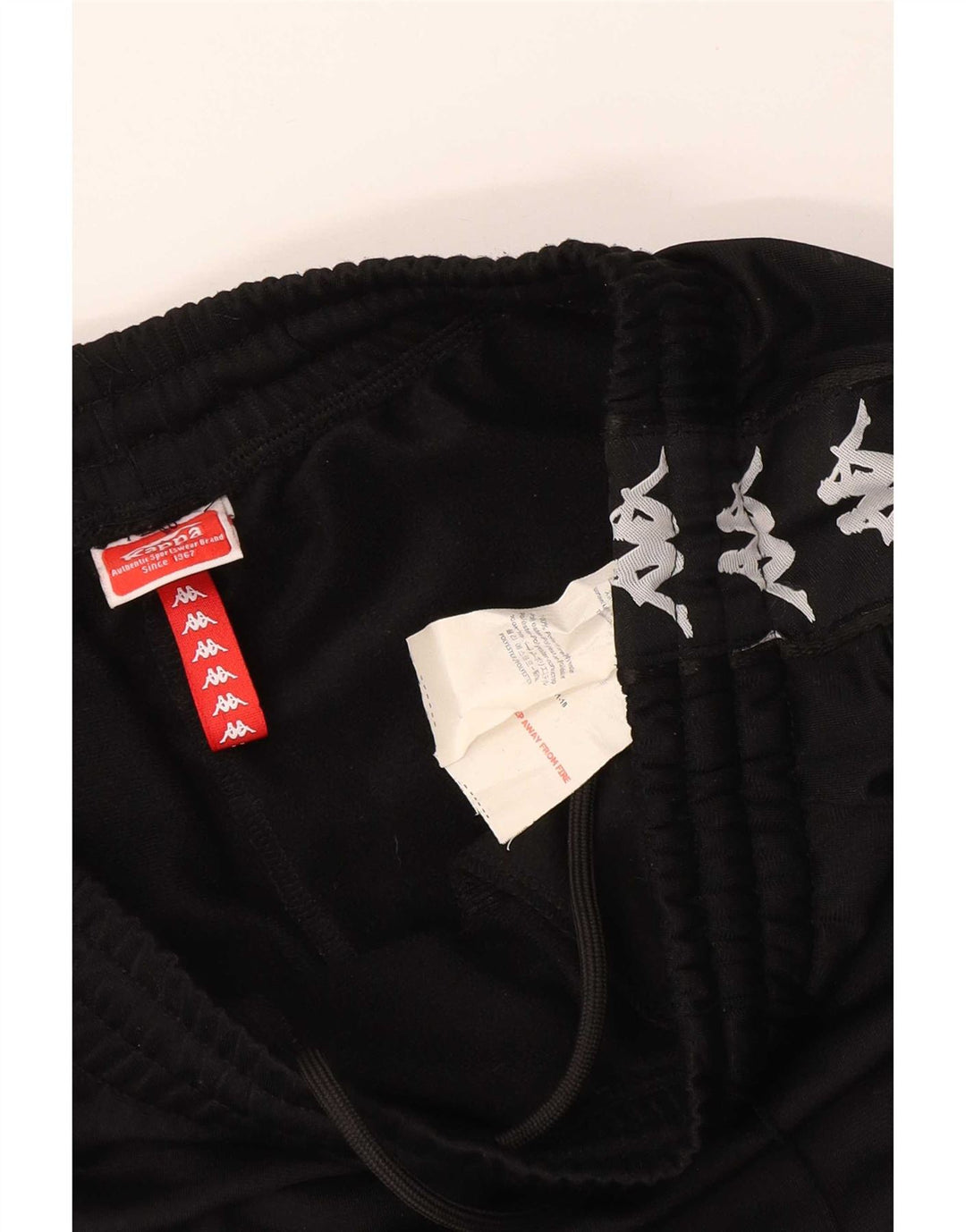 Pantaloni de trening cu grafic pentru femei Kappa Pantaloni de jogging UK 14 Medium Black