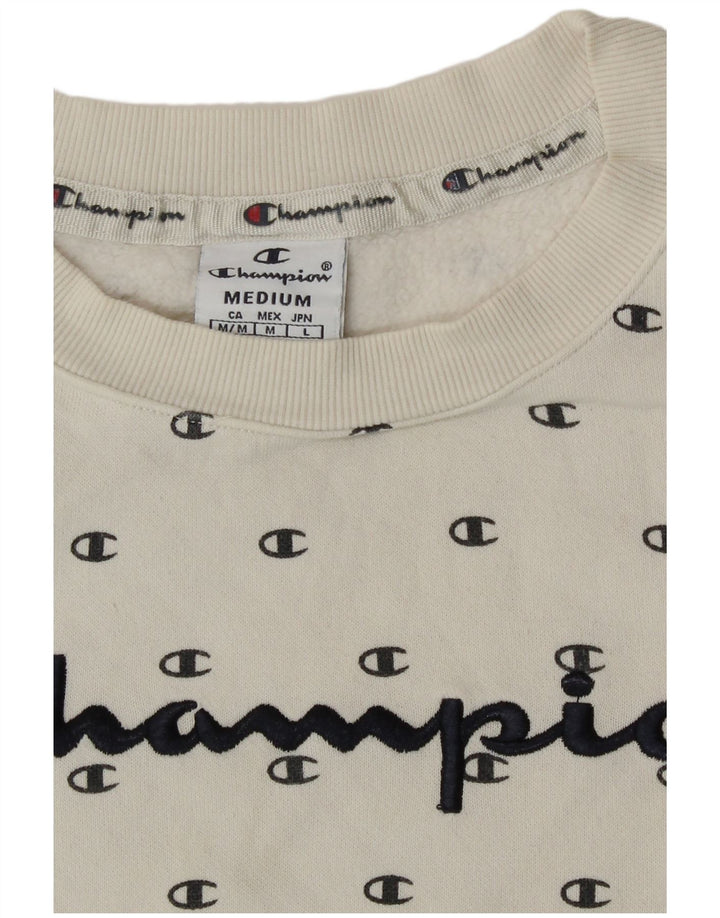 Pulover cu grafic pentru femei Champion UK 14 Medium White