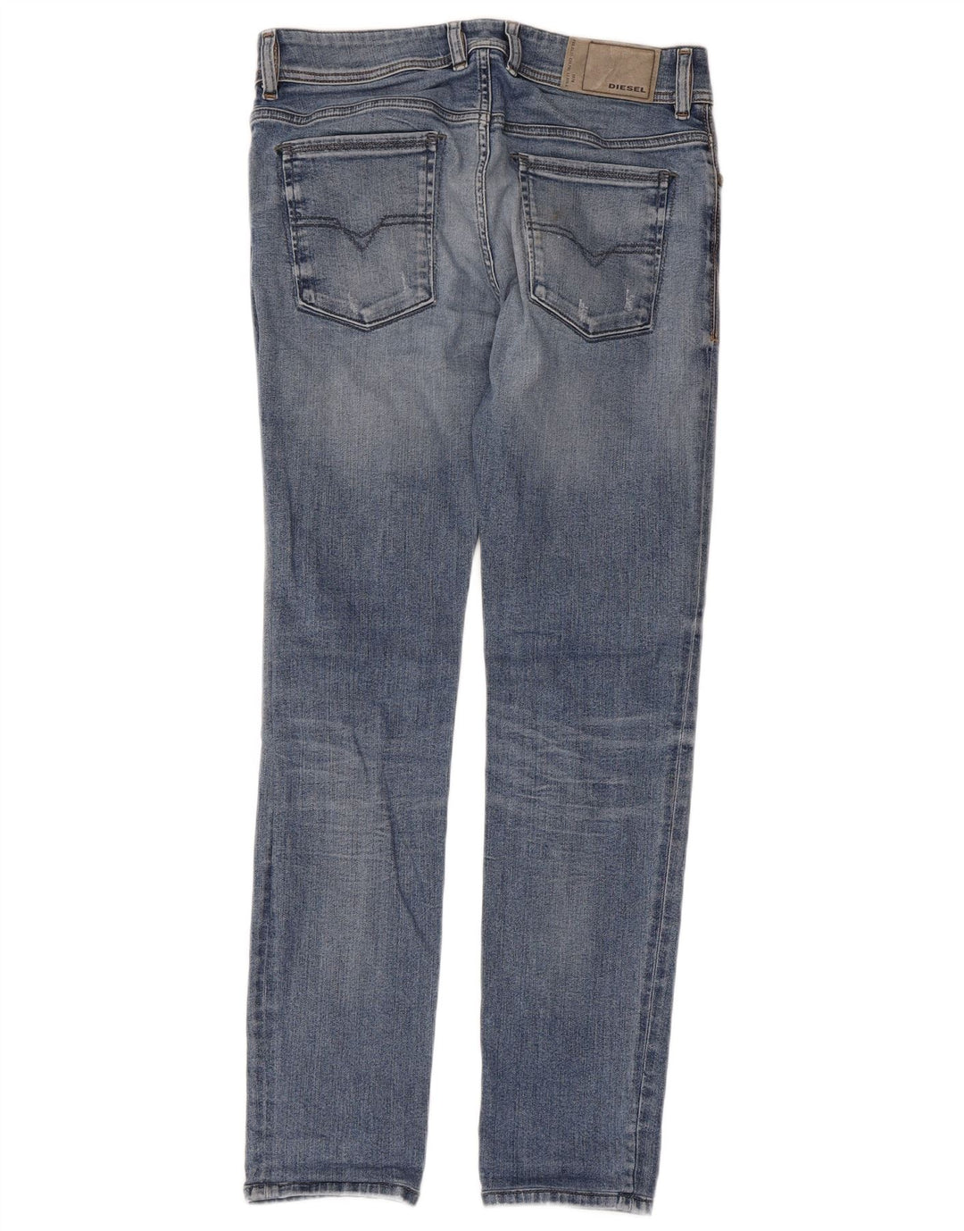 DIESEL Blugi slim pentru femei Distressed W29 L29 Bumbac albastru
