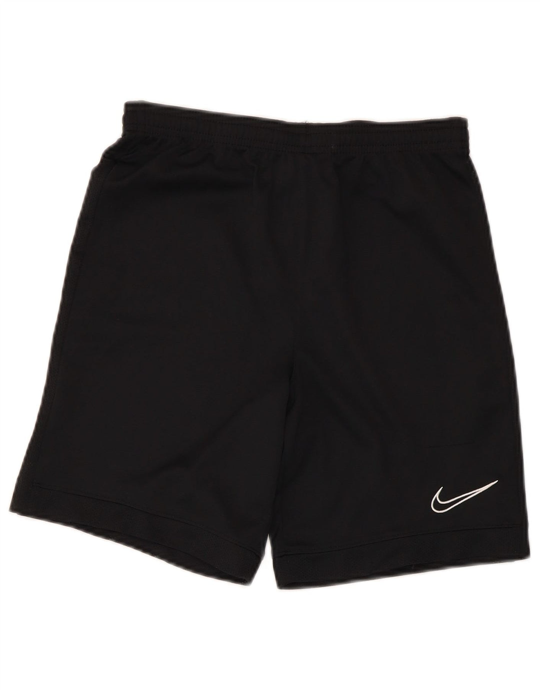 Pantaloni scurți sport NIKE Dri Fit pentru băieți 12-13 ani, mari, negru, poliester