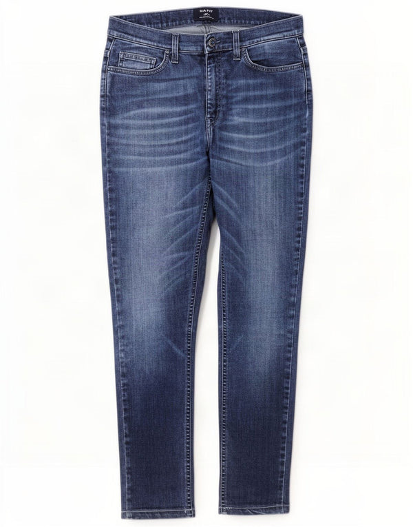 Gant Blugi skinny pentru femei Kate cu talie înaltă L29 L28 Bumbac albastru