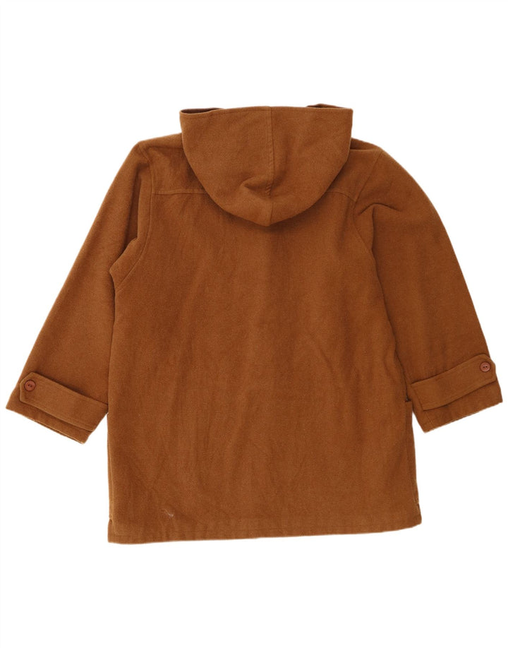 Manson vintage cu glugă pentru femei UK 14 mare maro