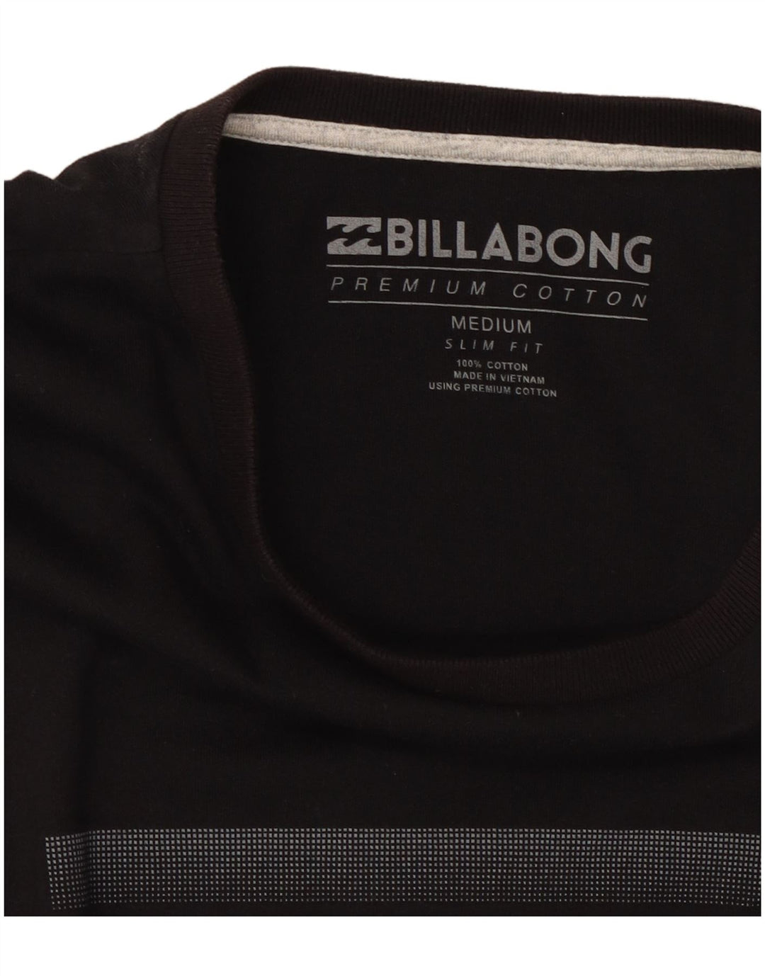 BILLABONG Tricou grafic Slim Fit pentru bărbați Top, bumbac mediu negru
