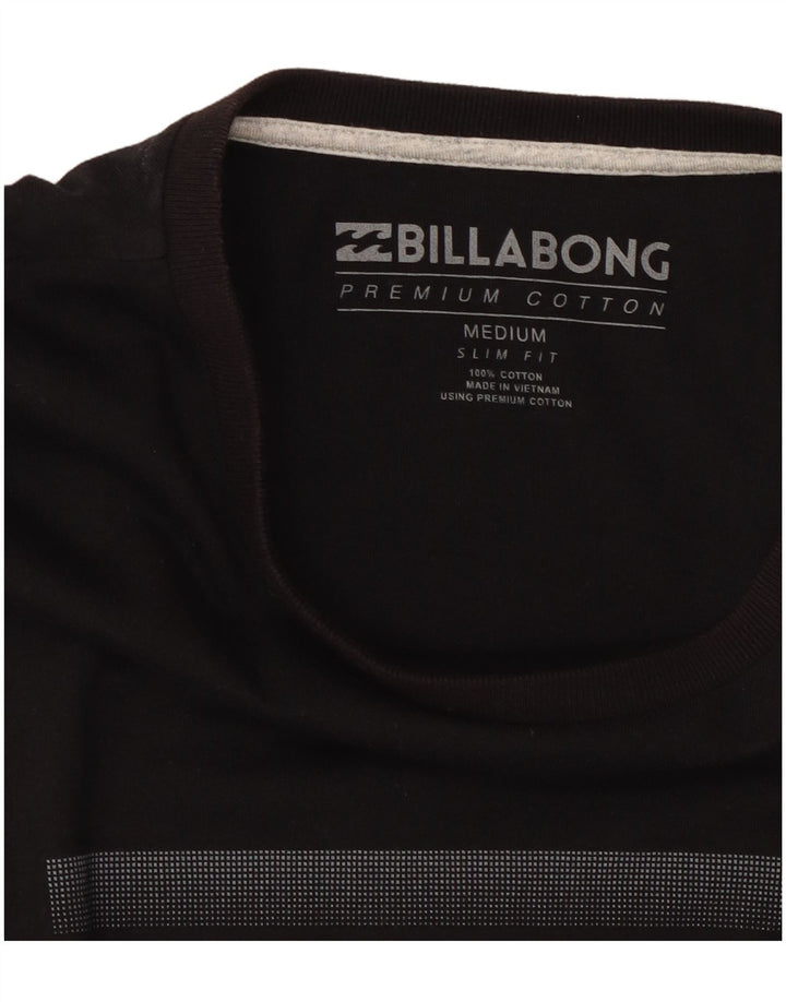 BILLABONG Tricou grafic Slim Fit pentru bărbați Top, bumbac mediu negru