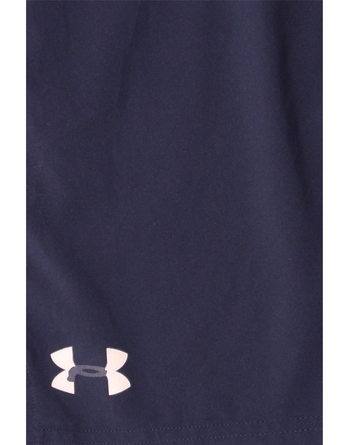 Pantaloni scurți sport grafic Under Armour pentru bărbați, mari, albastru, poliester