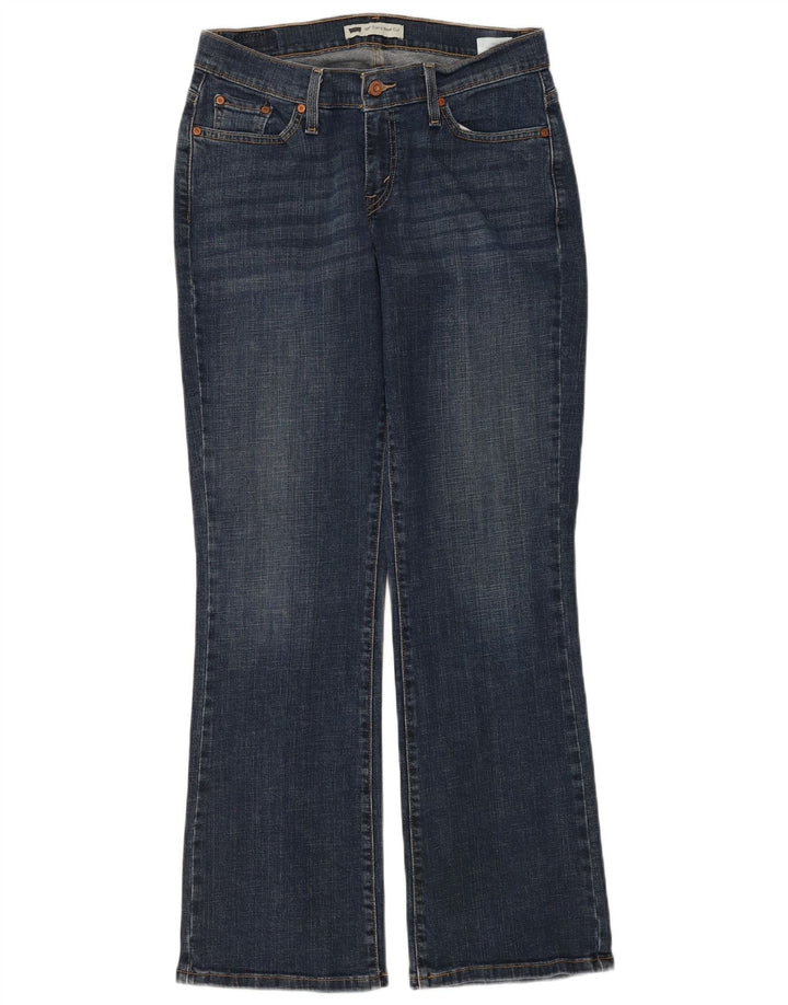 Blugi Levi's 529 Curvy Bootcut W31 L32 Bumbac albastru