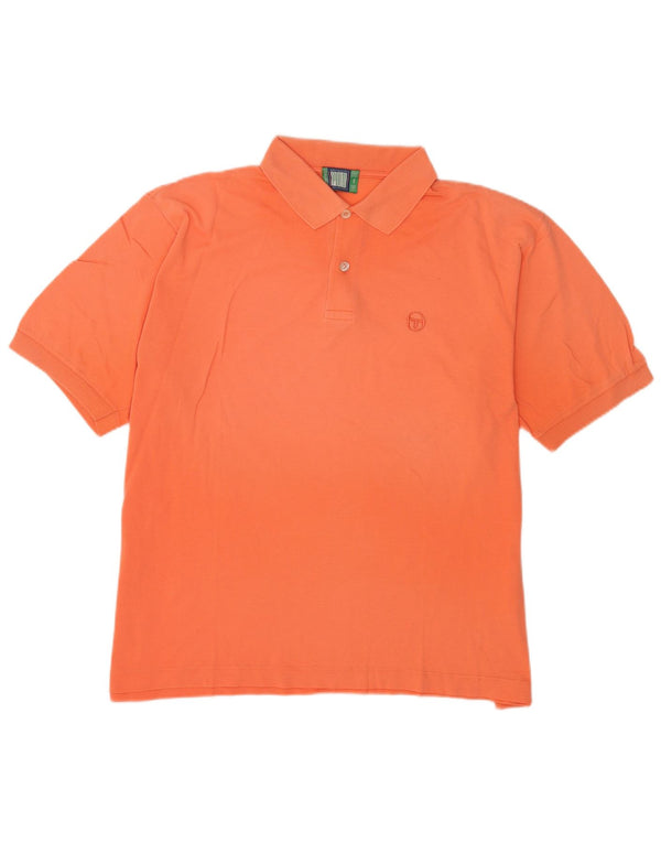 Sergio Tacchini Polo bărbați XL bumbac portocaliu