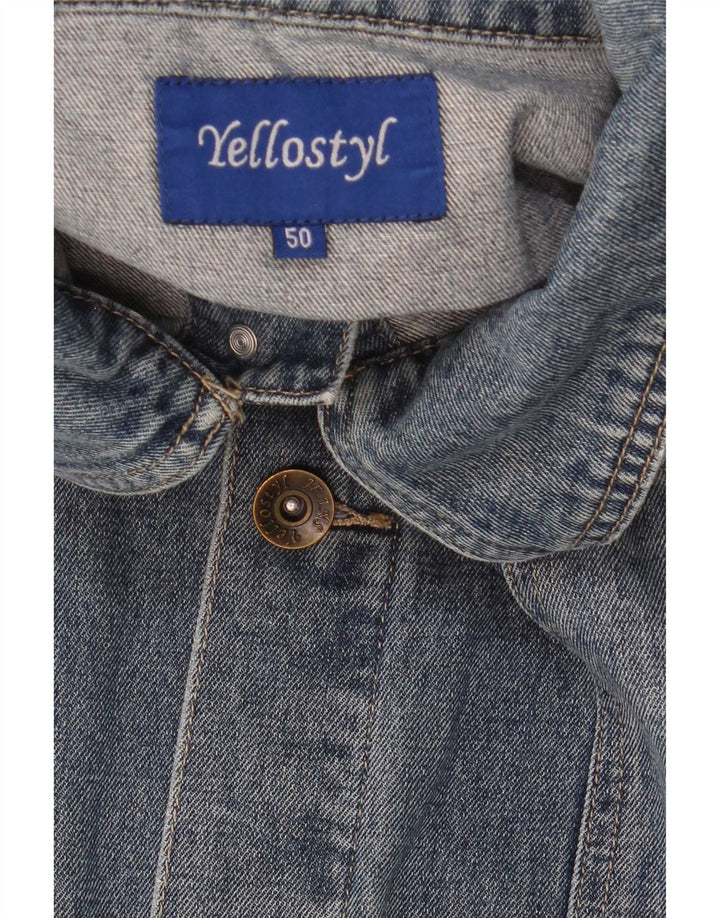 Jachetă de blugi vintage pentru bărbați IT 50 Large Blue