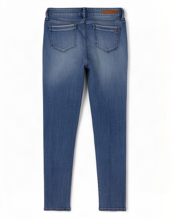 Blugi skinny Tommy Hilfiger pentru femei Venice RW W29 L32 bumbac albastru