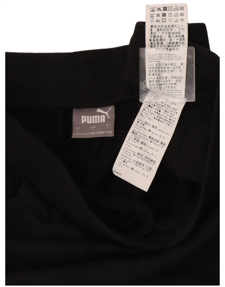 Pantaloni scurți Puma Graphic Sport pentru bărbați, mari, negru, bumbac