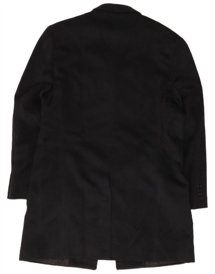 Pardesiu vintage pentru bărbați IT 54 2XL lână neagră