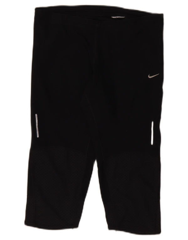 Leggings Nike Dri Fit Capri pentru femei UK 14 Medium Black Sports