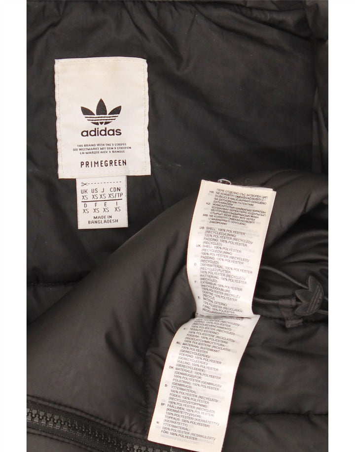 Jachetă căptușită pentru bărbați Adidas Loose Fit UK 34 XS Poliester negru
